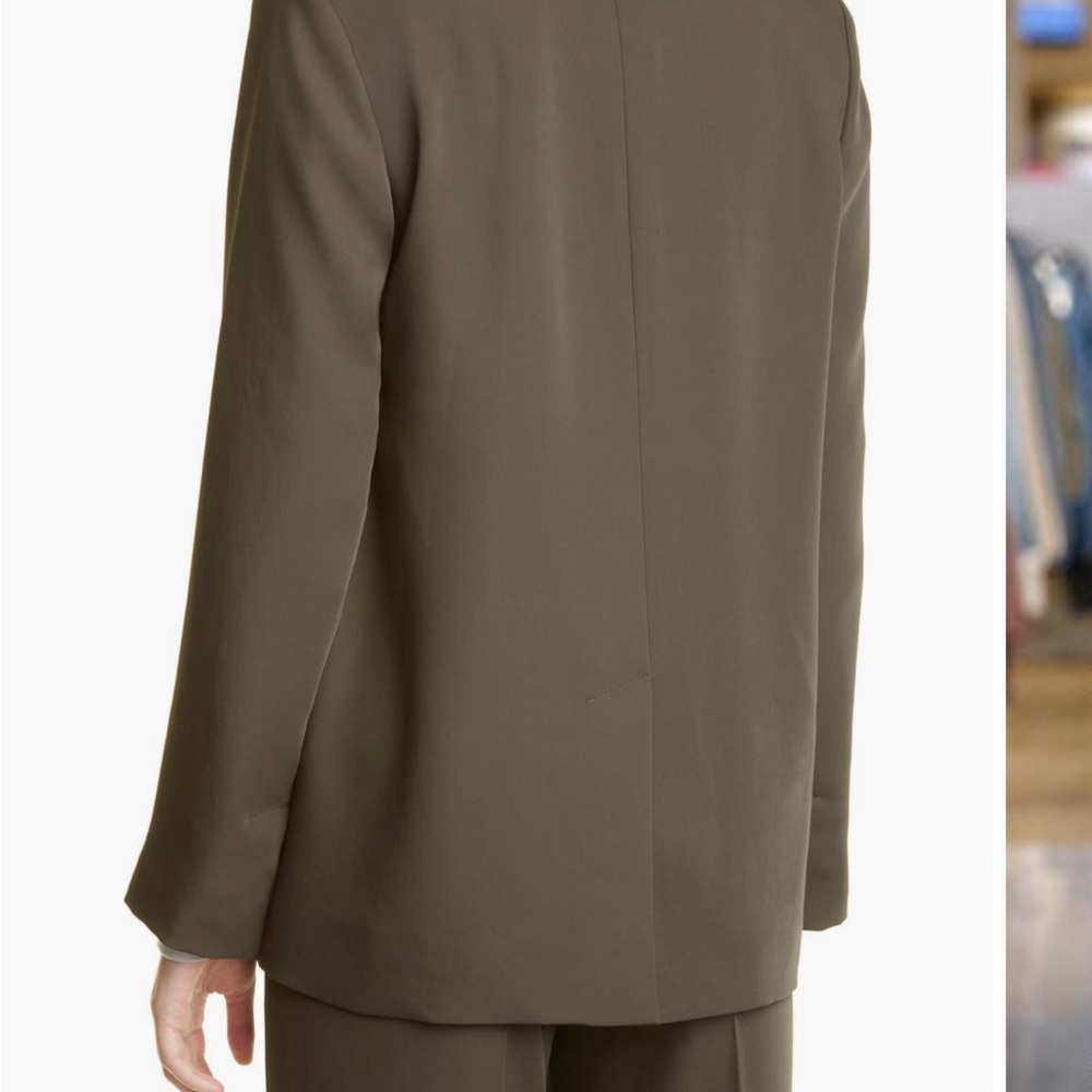 Vince Boyfriend Blazer - Deep Laurel - Picture 2 of 4